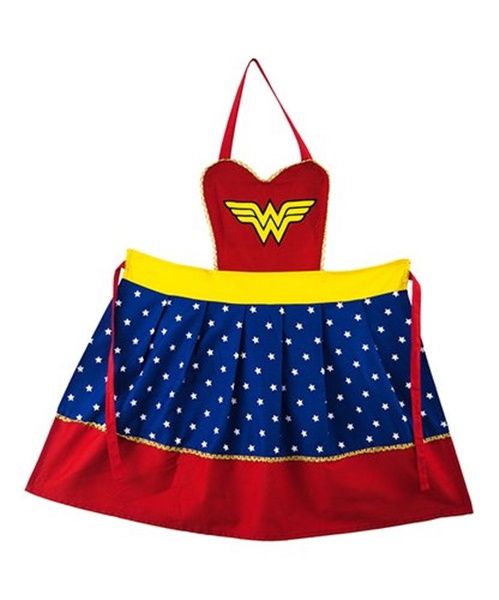 Wonder Woman Figure Be The Hero Adult Polyester Apron NEW UNUSED