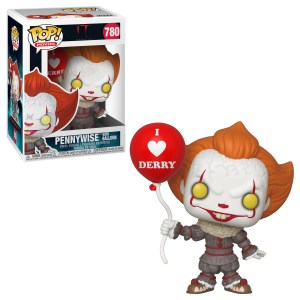 IT! The Movie Chapter 2 Pennywise with Balloon POP! Figure Toy #780 FUNKO MIB