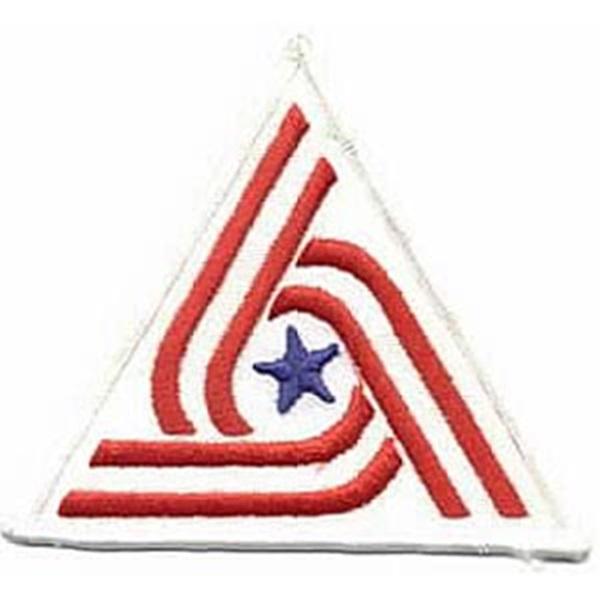 Alien Movie Triangle US Tri-Centennial Flag Logo Embroidered Patch, NEW UNUSED