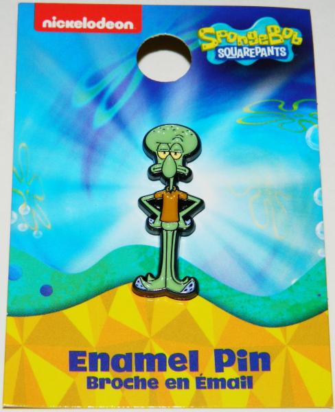 SpongeBob SquarePants TV Series Friend Squidward Enamel Metal Pin NEW UNUSED picture