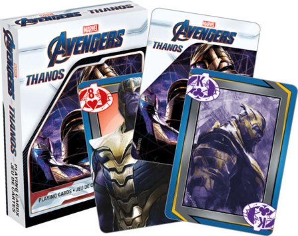 The Avengers Thanos Themed Images Illustrated Playing Cards NEW SEALED picture