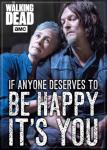 The Walking Dead Carol and Daryl Be Happy Photo Refrigerator Magnet NEW UNUSED