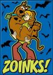 Scooby-Doo! Animation Scooby with Shaggy Zoinks! Refrigerator Magnet NEW UNUSED