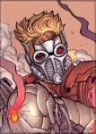 Guardians of the Galaxy Star Lord Wearing Mask Art Image Refrigerator Magnet NEW