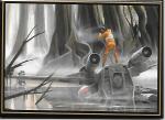 Star Wars Ralph McQuarrie Luke Dagobah Concept Art Image Refrigerator Magnet NEW