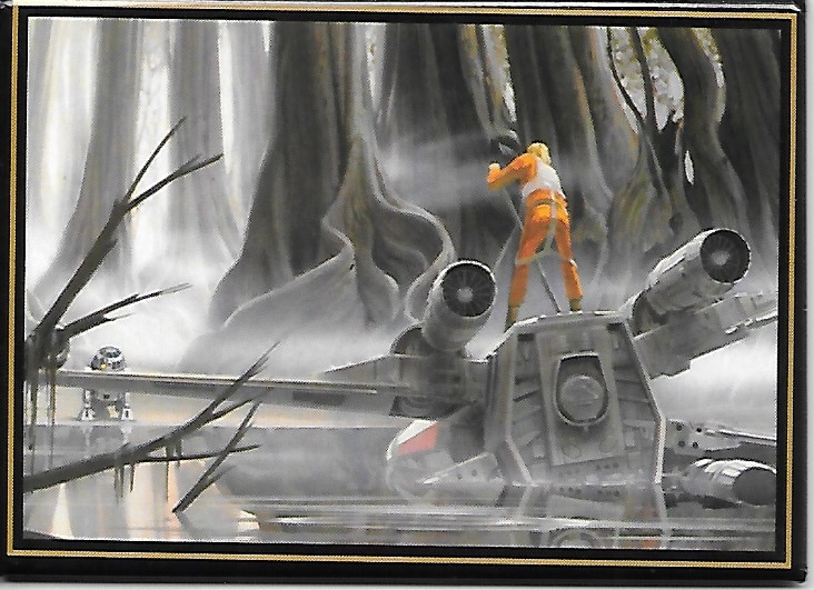 Star Wars Ralph McQuarrie Luke Dagobah Concept Art Image Refrigerator Magnet NEW picture