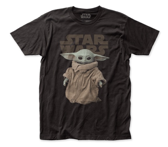 Star Wars The Mandalorian The Child Baby Yoda Figure Adult T-Shirt NEW UNWORN L