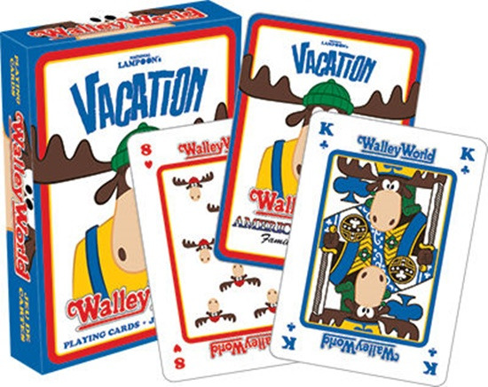 National Lampoon's Vacation Movie Walley World Illustrated Playing Cards SEALED picture