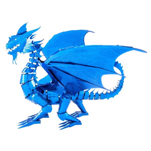 Blue Dragon Fantasy Metal Earth ICONX 3D Steel Model Kit #ICX114 NEW SEALED picture