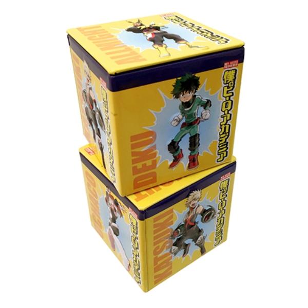My Hero Academia Hero Sours Candy In Embossed Metal Tin NEW SEALED