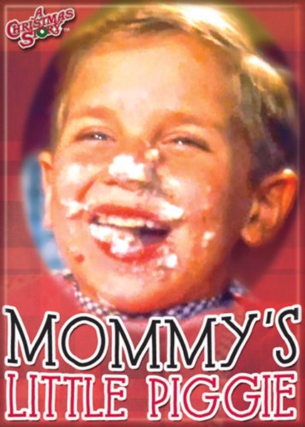 A Christmas Story Movie Mommy's Little Piggie Photo Refrigerator Magnet UNUSED