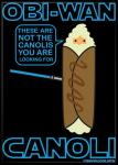 Star Wars Obi-Wan Canoli Looking For Spoof Refrigerator Magnet NEW UNUSED