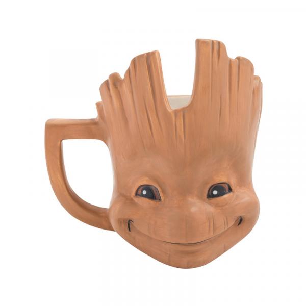 Marvel Guardians of the Galaxy Baby Groot 20 oz Sculpted Ceramic Mug NEW UNUSED picture