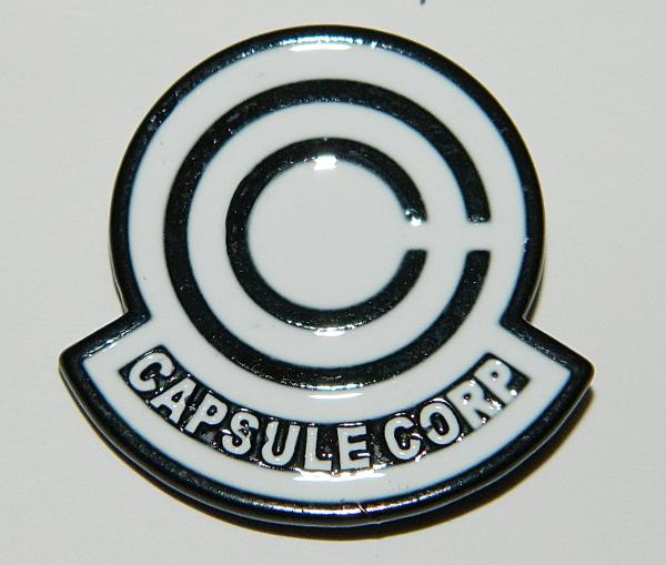 Dragon Ball Z Japanese Anime' Capsule Corp. Logo Metal Enamel Pin NEW UNUSED