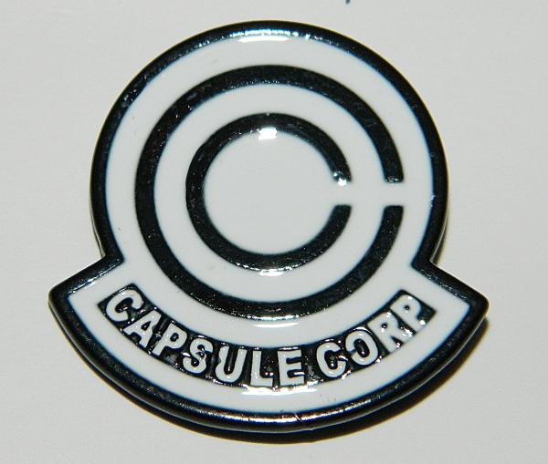 Dragon Ball Z Japanese Anime' Capsule Corp. Logo Metal Enamel Pin NEW UNUSED picture