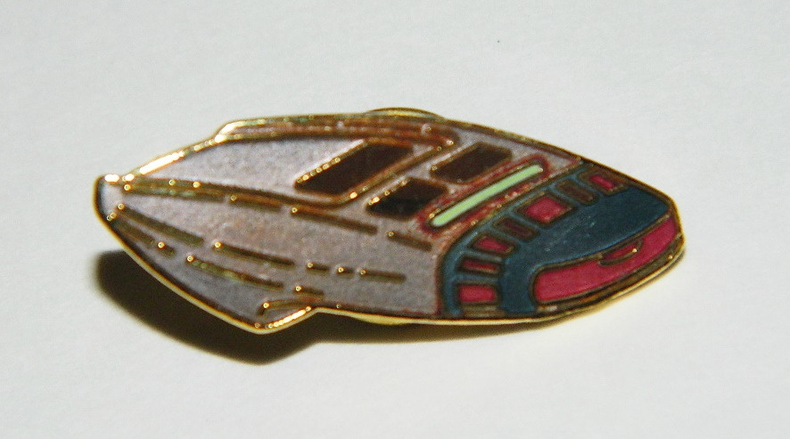 Star Trek: The Next Generation Phaser Type I Cloisonne Metal Pin 1998 UNUSED