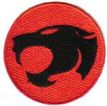 Thundercats TV Series Red Cat Logo Embroidered Patch NEW UNUSED