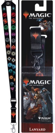 Magic the Gathering Card Game Logos Lanyard with Logo Badge Holder NEW UNUSED picture