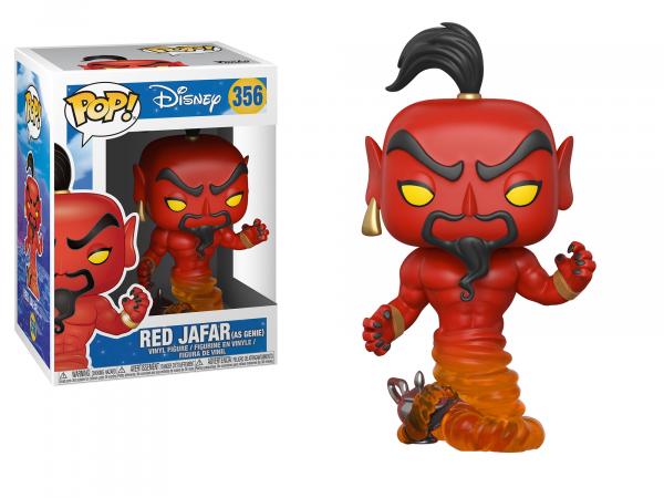 Disneys Aladdin Animated Movie Red Jafar Vinyl POP! Figure Toy #356 FUNKO MIB