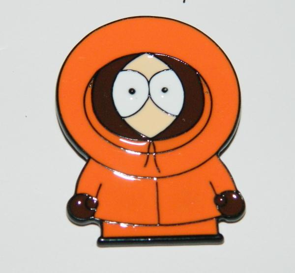 South Park TV Series Kenny McCormick Standing Image Metal Enamel Pin NEW UNUSED picture