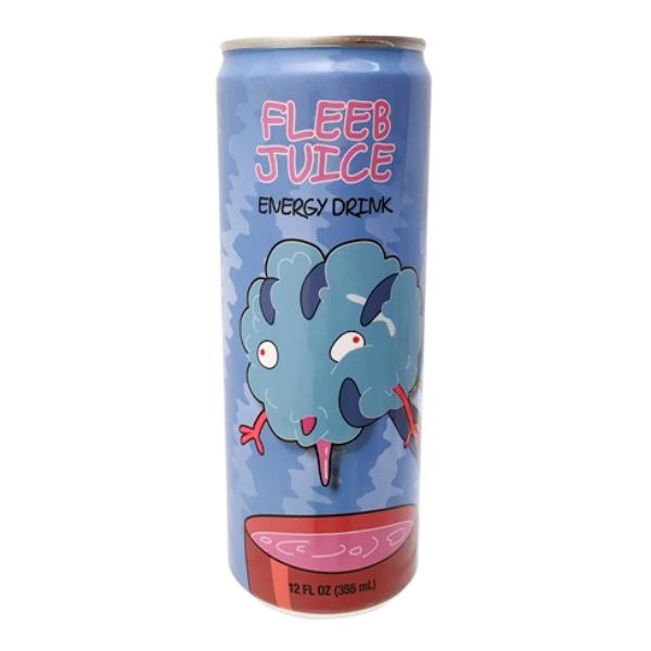 Rick and Morty TV Series Fleeb Juice Energy Drink 12 oz Illustrated Can SEALED picture