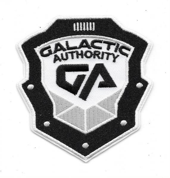 Dark Matter TV Series Galactic Authority Police Logo Embroidered Patch UNUSED