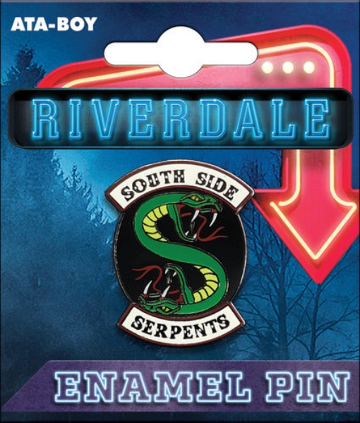 Riverdale TV Series South Side Serpents Logo Thick Metal Enamel Pin Archie NEW picture