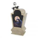 The Nightmare Before Christmas Jacks Tombstone Sculpted Ceramic Cookie Jar NEW