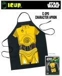 Star Wars C-3PO Be The Character Adult Polyester Apron, NEW SEALED