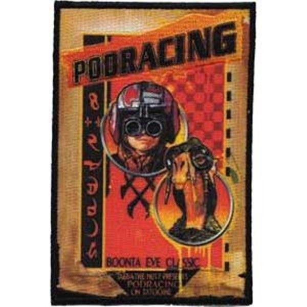 Star Wars Podracing Promo Poster Embroidered Patch, NEW UNUSED