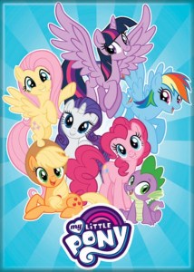 My Little Pony Animated TV Series Group of 7 Refrigerator Magnet NEW UNUSED picture