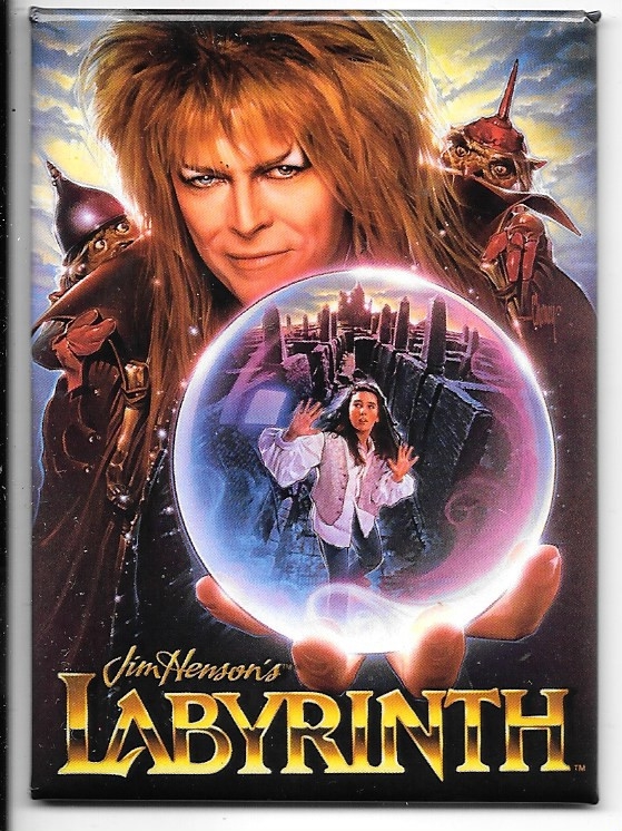 Labyrinth Movie Advance One-Sheet Movie Poster Image Refrigerator Magnet UNUSED picture