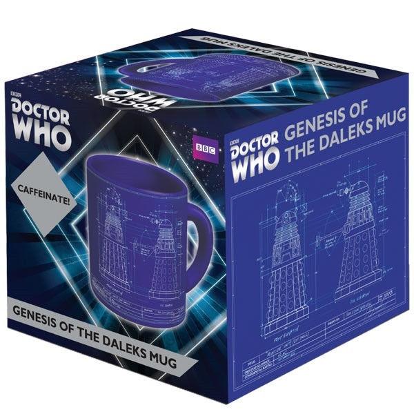 Doctor Who Genesis Of The Daleks 16 oz. Ceramic Coffee Mug, NEW UNUSED