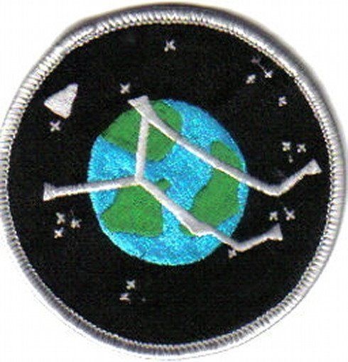 Stargate Atlantis TV Series Project Logo Planet Embroidered Patch, NEW UNUSED picture