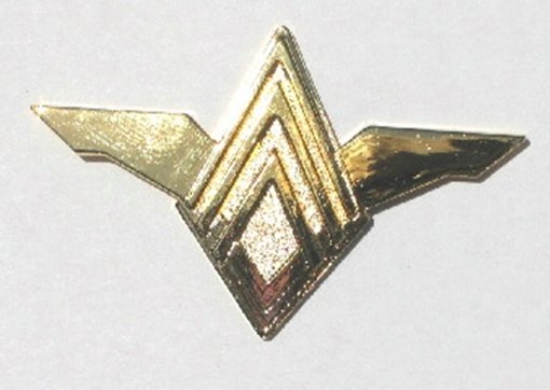 New Battlestar Galactica Senior Officer Wings Metal Pin Regular Version UNUSED