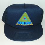 Lost In Space TV Series Alpha Control Logo Patch on a Blue Baseball Cap Hat NEW