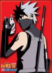 Naruto Anime Kakashi with Cat Image Refrigerator Magnet NEW UNUSED