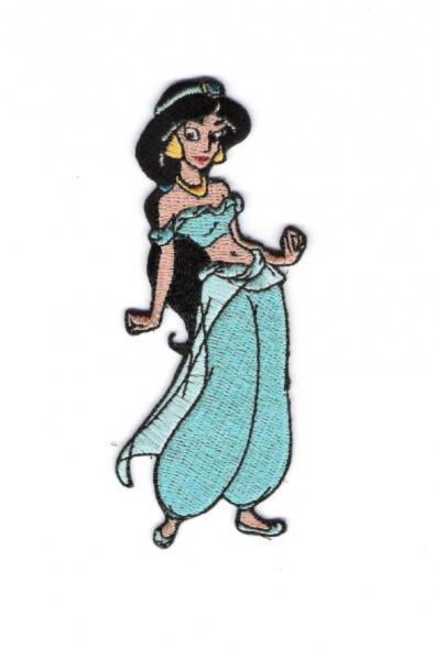 Walt Disney's Aladdin, Jasmine Standing Figure Embroidered Patch, NEW UNUSED