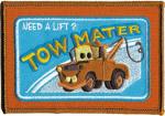 Walt Disney's Cars Movie Tow Mater Figure Embroidered Patch, NEW Out of Print