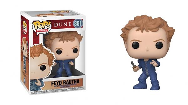 Dune Movie FEYD with Battle Outfit Vinyl POP! Figure Toy #861 FUNKO NEW MIB