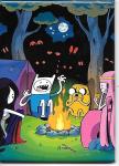Adventure Time Animated TV Scary Stories At Campfire Refrigerator Magnet UNUSED