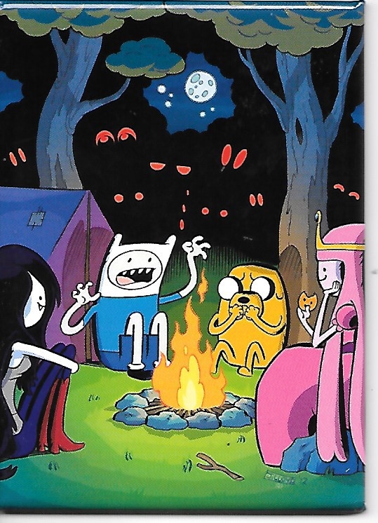 Adventure Time Animated TV Scary Stories At Campfire Refrigerator Magnet UNUSED picture