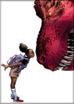 Marvel Comics Moon Girl and Devil Dinosaur Comic Art Refrigerator Magnet NEW