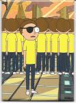 Rick and Morty Animated TV Series Eye Patch Morty Refrigerator Magnet NEW UNUSED