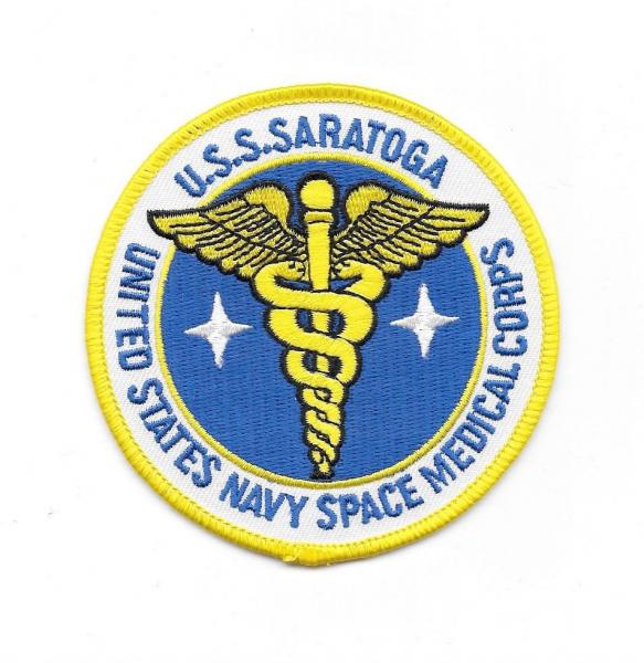 Space Above and Beyond TV Series USS Saratoga Medical Logo Embroidered Patch NEW