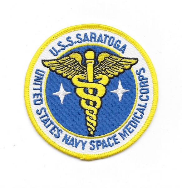 Space Above and Beyond TV Series USS Saratoga Medical Logo Embroidered Patch NEW