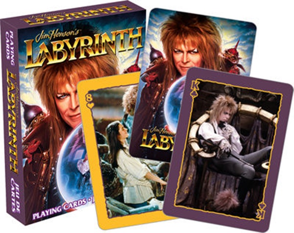 Labyrinth Movie Photo Illustrated Poker Size Set of Playing Cards NEW SEALED picture