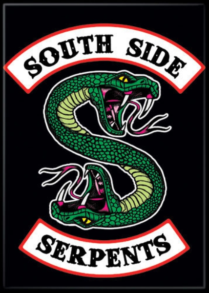 Riverdale TV Series South Side Serpents Logo Refrigerator Magnet Archie UNUSED
