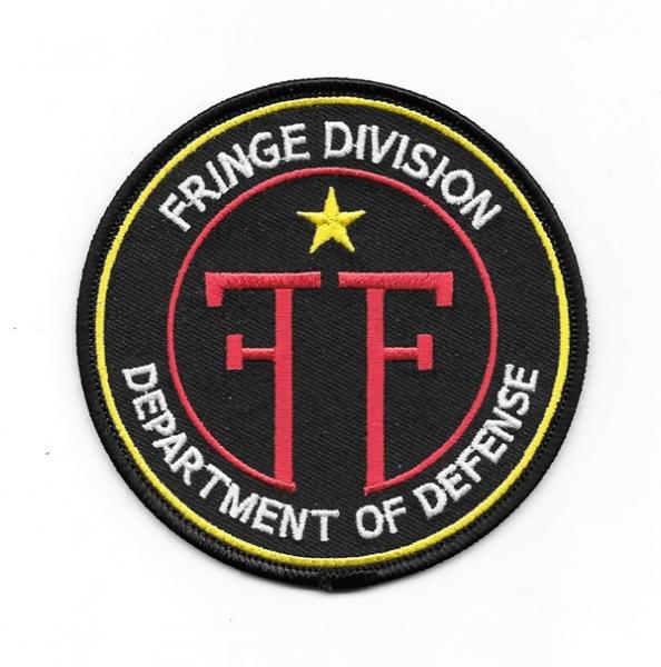 Fringe TV Series FF Department of Defense Logo 3.75 Embroidered Patch NEW UNUSED
