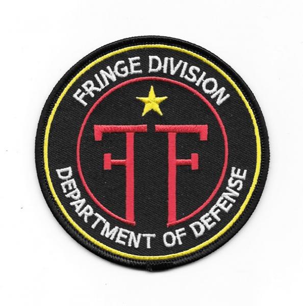 Fringe TV Series FF Department of Defense Logo 3.75 Embroidered Patch NEW UNUSED picture